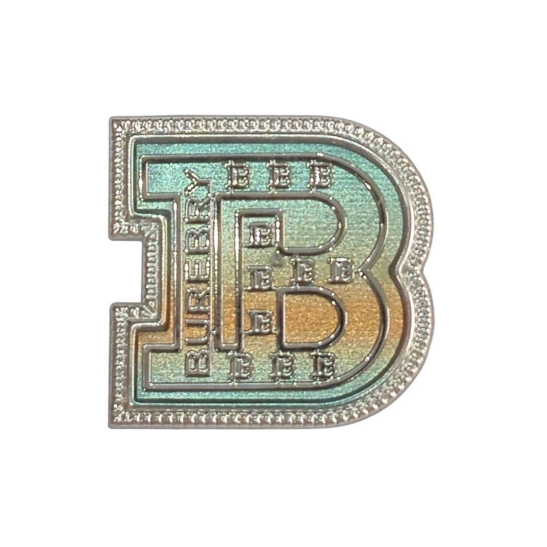 Burebry Big B Shape Special TPU & Silicon 3D Logo