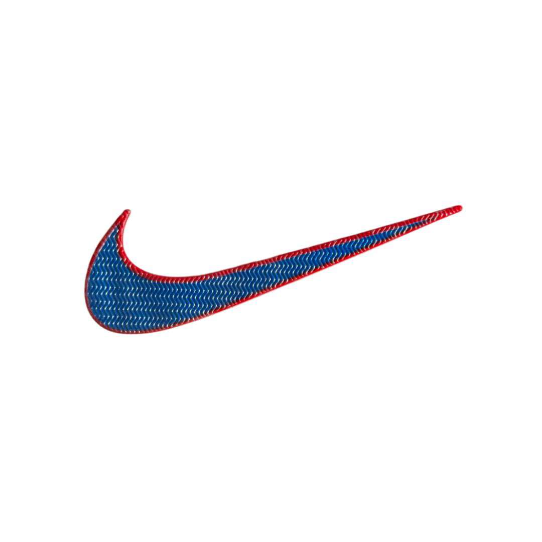 Nike Blue and Red Color TPU Logo