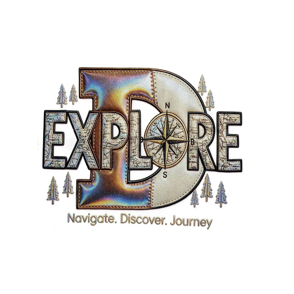 D Explore  DTF Emboss Heat transfer Sticker