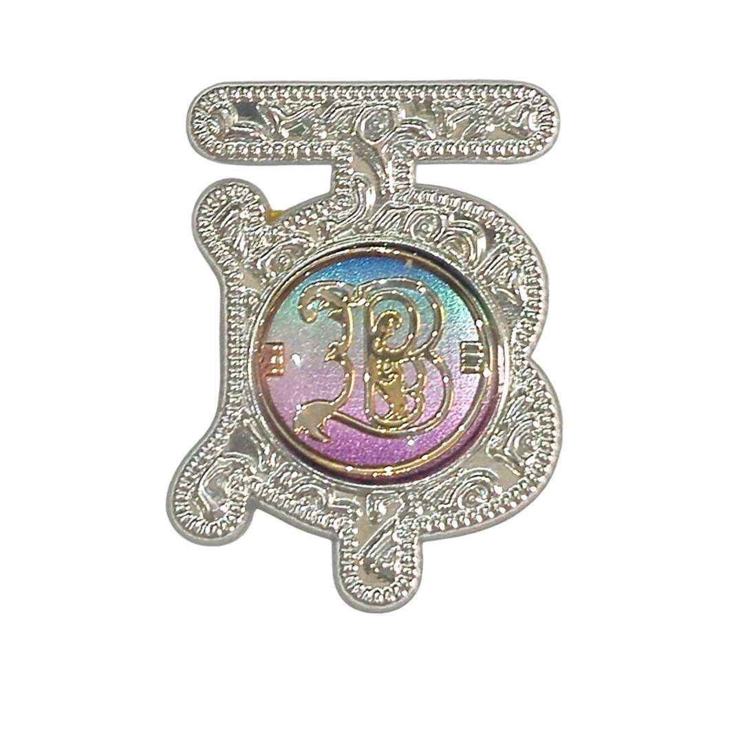 B Burberry Shape Special TPU & Silicon 3D Logo