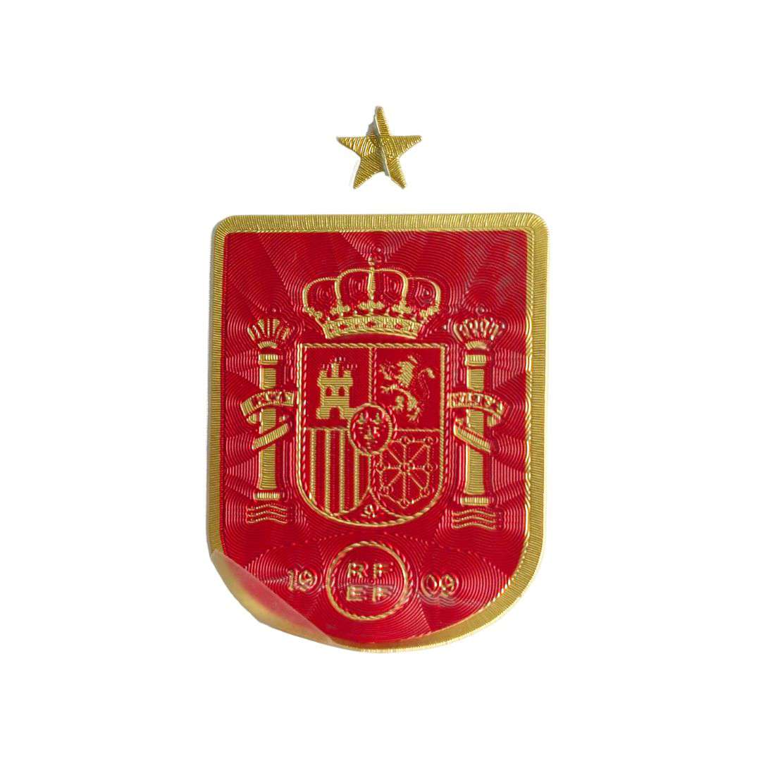 Spain Red and Golden Color TPU Country Logo