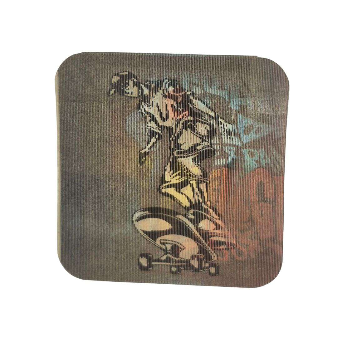 Skateboarding 3D Picture Logo