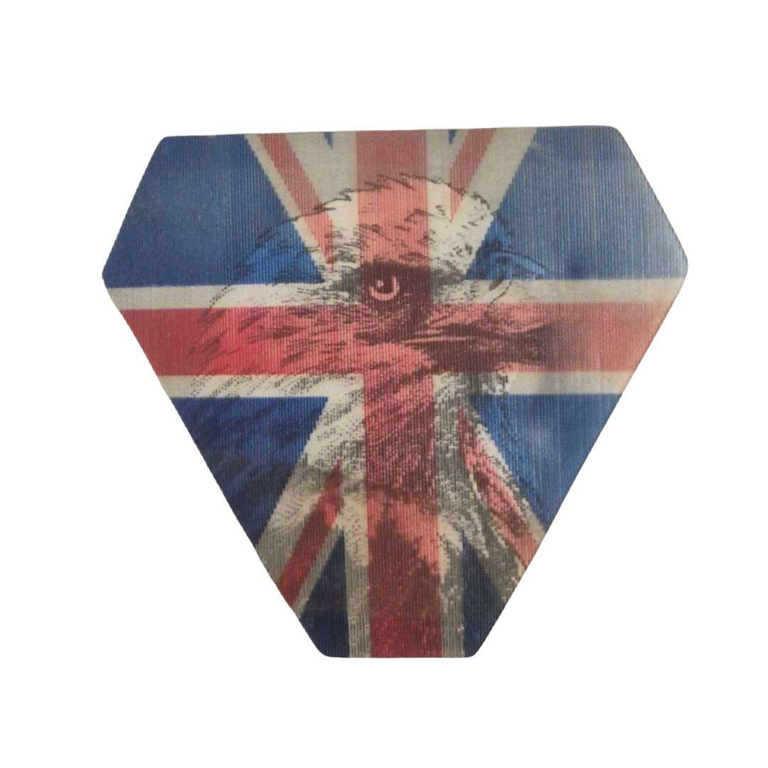Eagle and UK Flag 3D Picture Logo