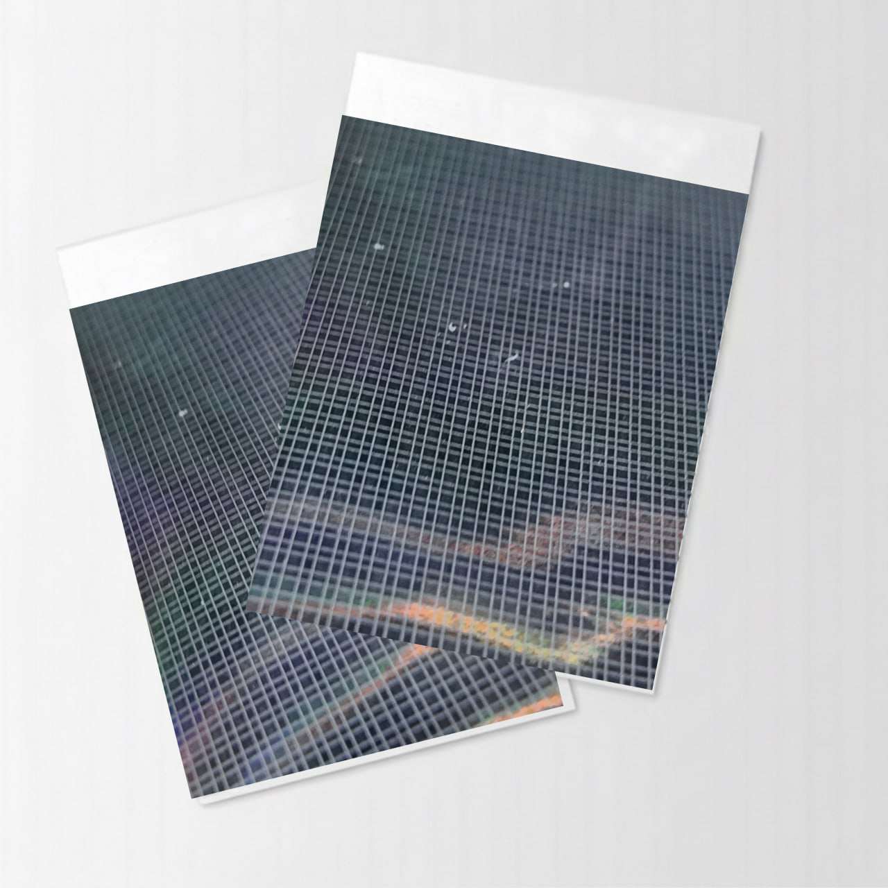 .05mm Gird Design Black Color High-density Vinyl